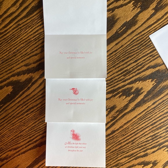 Lot of 35 Unused Assorted Christmas Cards Envelopes Snowmen Birds Animals Winter - Picture 4 of 13